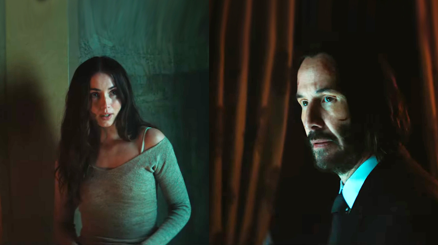 Ana de Armas y Keanu Reeves Ana de Armas y Keanu Reeves