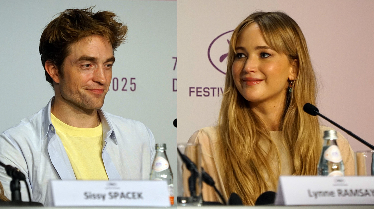 Pattinson y Lawrence, el domingo en Cannes (MD) Pattinson y Lawrence, el domingo en Cannes (MD)