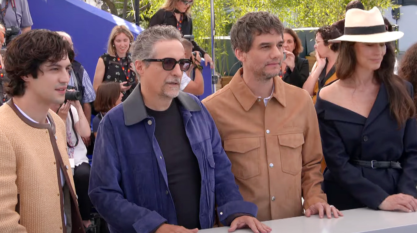 El equipo de "O agente secreto", en Cannes El equipo de "O agente secreto", en Cannes