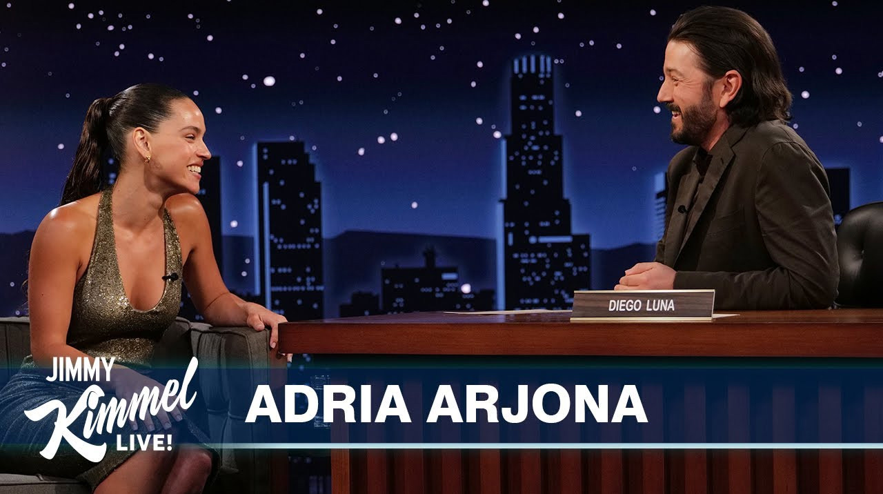 Luna y Arjona dialogaron en "Jimmy Kimmel Live!" 