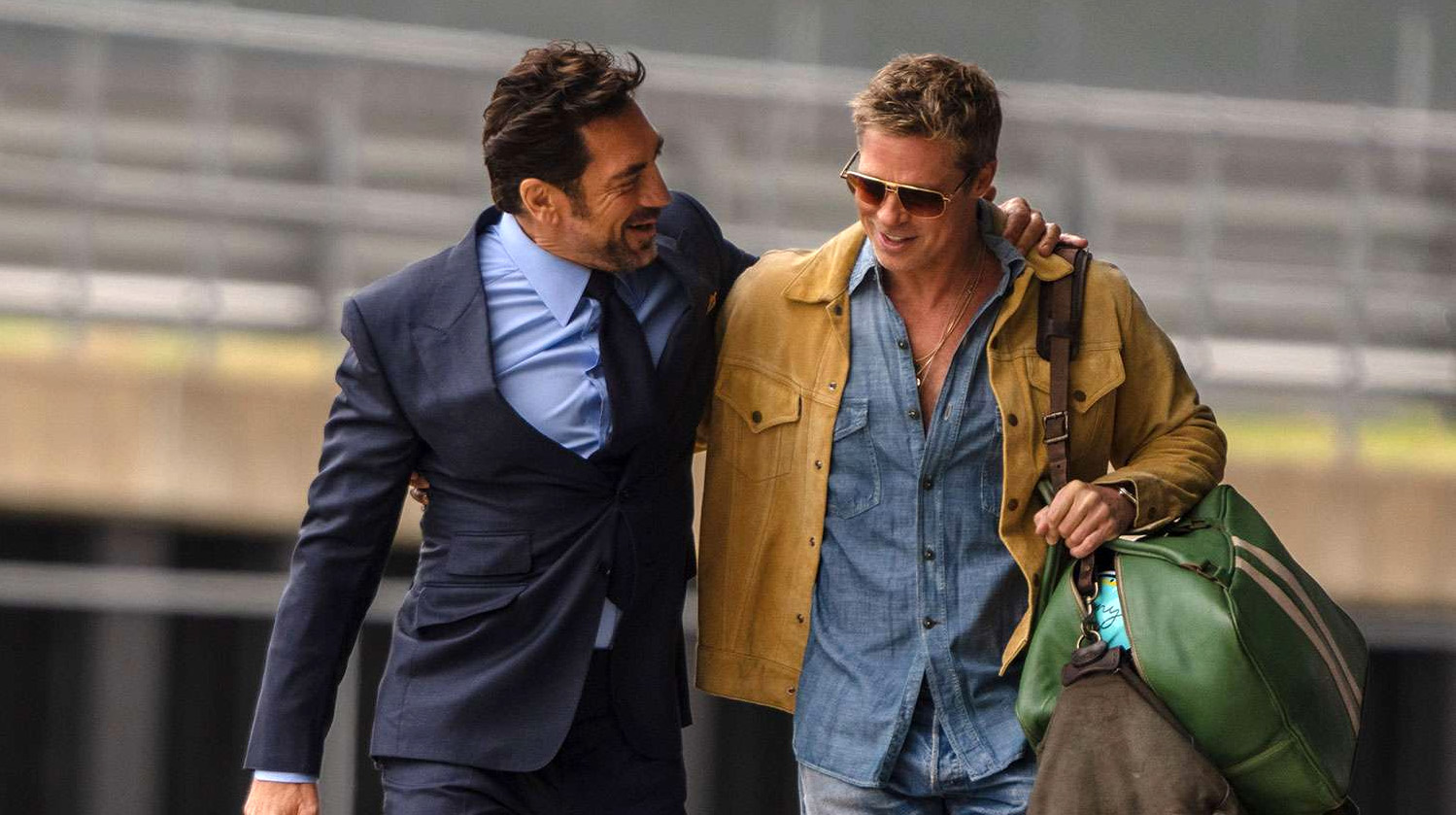 Bardem y Pitt, en "F1" Bardem y Pitt, en "F1"