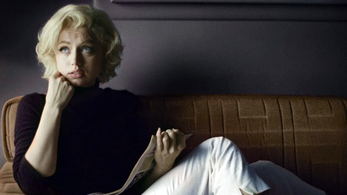 Ana de Armas como Marilyn Monroe 