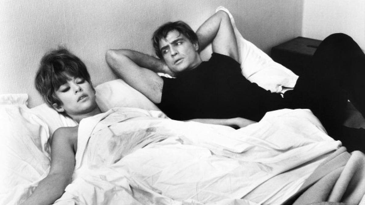 Rita Moreno, con Marlon Brando