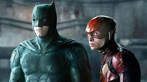 Batman-Affleck con Flash