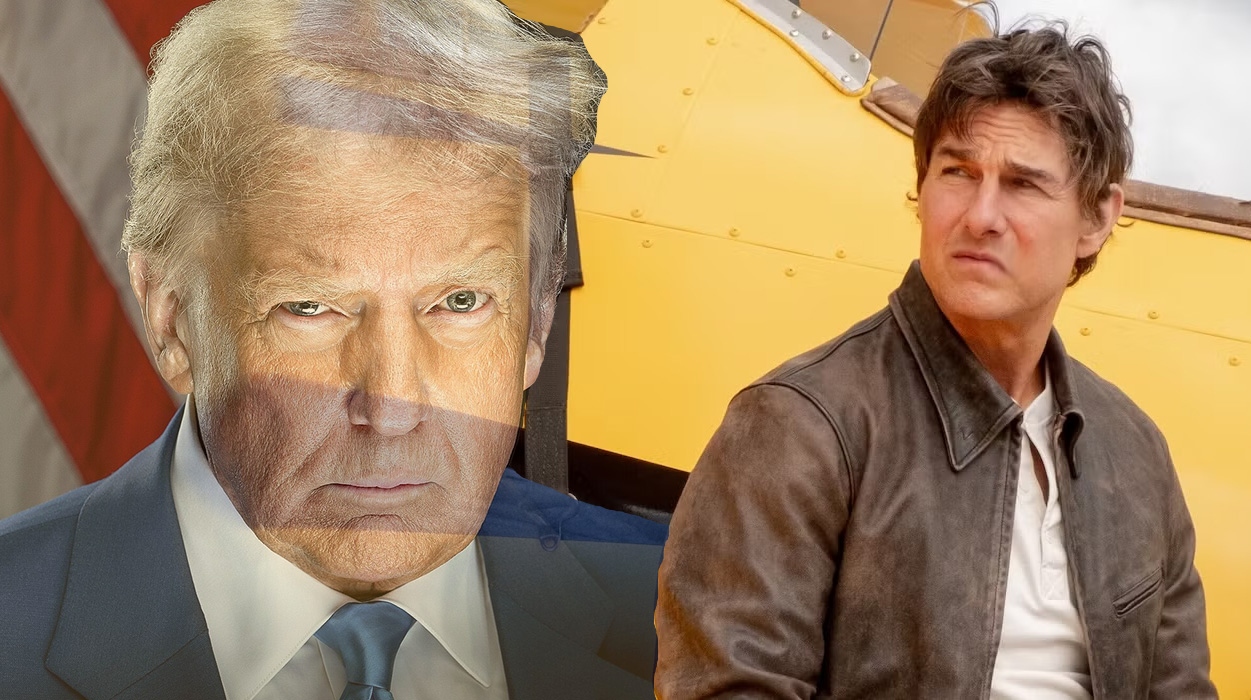 Donald Trump y Tom Cruise