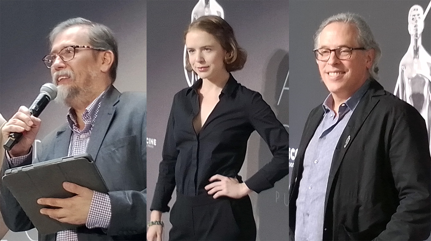 Arrmando Casas, Naian González Norvind y Rodrigo Prieto