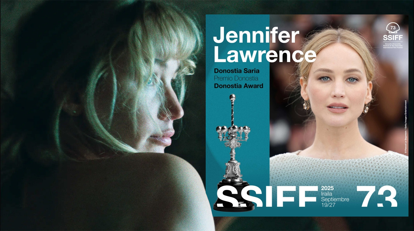 Jennifer Lawrence, camino de San Sebastián Jennifer Lawrence, camino de San Sebastián