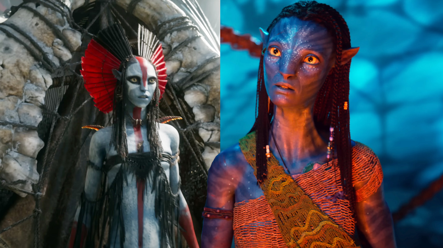 Los personajes de Oona Chaplin y Zoe Saldaña Los personajes de Oona Chaplin y Zoe Saldaña
