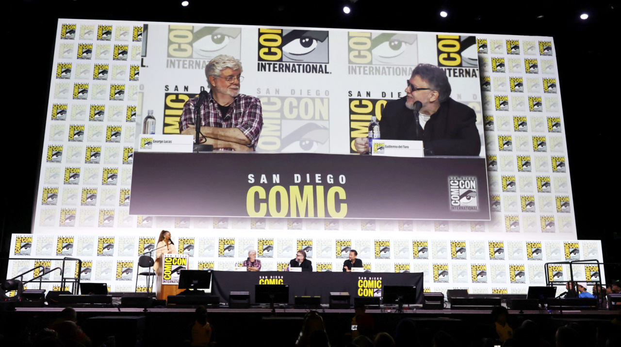 Lucas y Del Toro en la Comic-Con (LMNA) Lucas y Del Toro en la Comic-Con (LMNA)