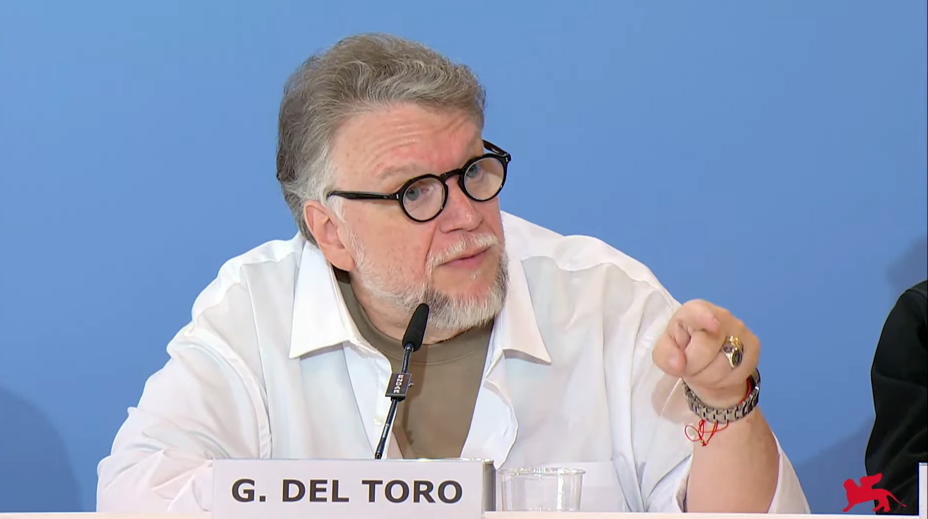 Guillermo del Toro, este sábado en Venecia Guillermo del Toro, este sábado en Venecia