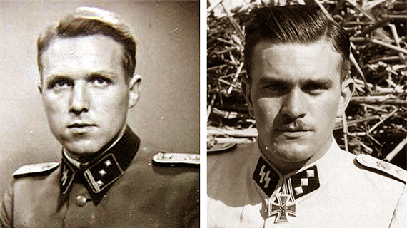 Los criminales de guerra nazis Aribert Heim y Antor Galler