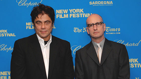 Benicio del Toro con Steven Soderbergh
