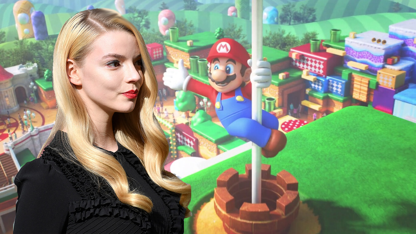 Anya Taylor-Joy en la cinta animada de Super Mario Bros