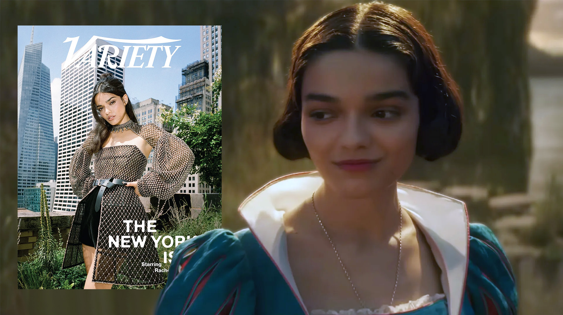 Zegler, en la portada de Variety y en "Blancanieves"