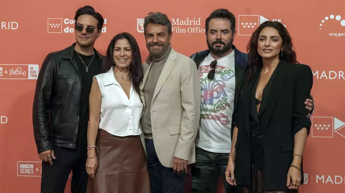 La familia Derbez, en Madrid