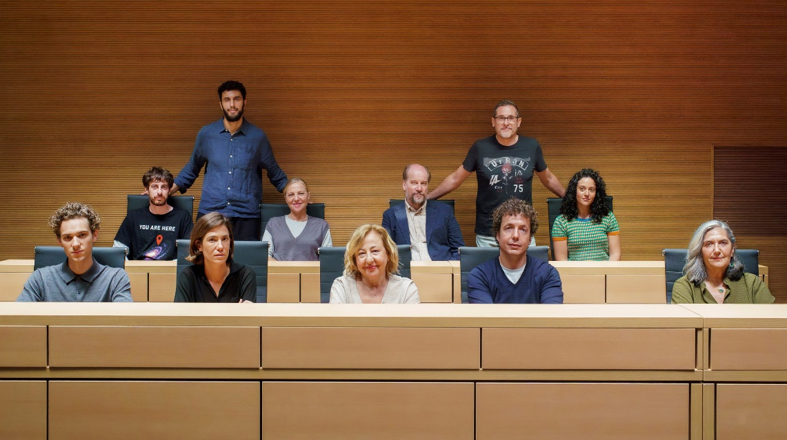 Actores y directores de "Los justos"