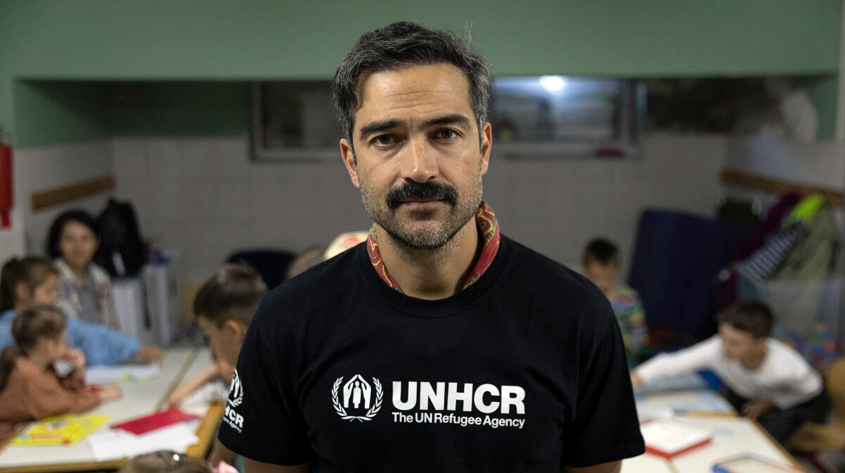 Alfonso Herrera lleva cinco años como Embajador de ACNUR