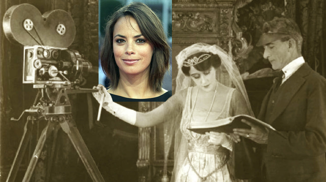 Alice Guy Blaché y Bérénice Bejo Alice Guy Blaché y Bérénice Bejo