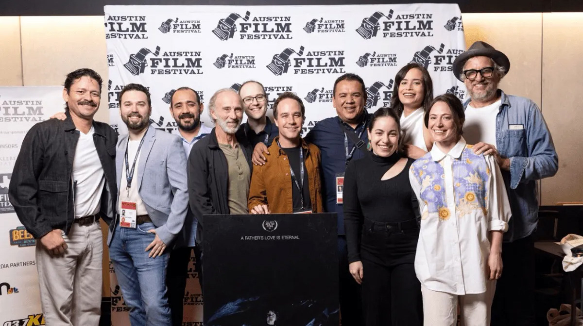 El equipo de "Sacrificios", en Austin