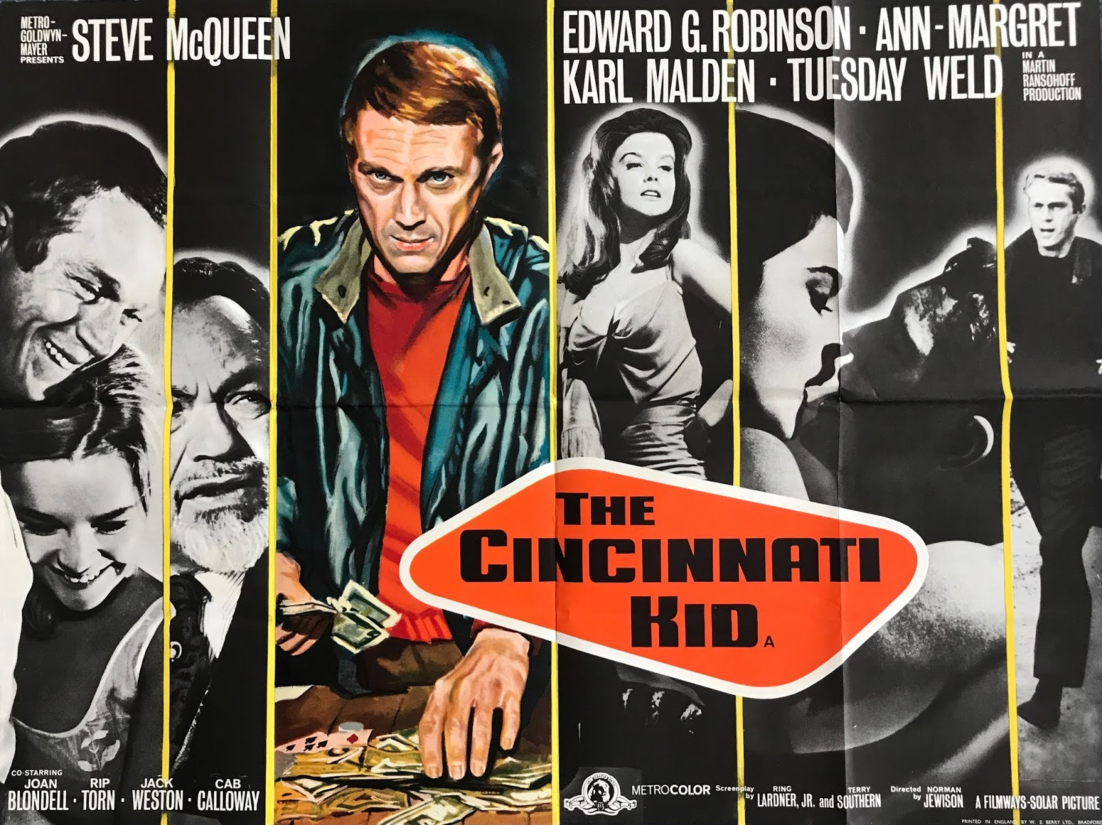 "The Cincinnati Kid" (MGM) "The Cincinnati Kid" (MGM)