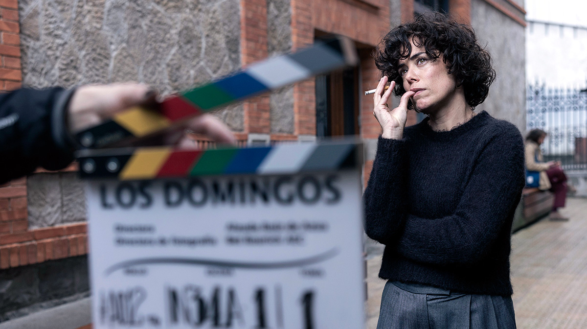 Filmando "Los domingos"