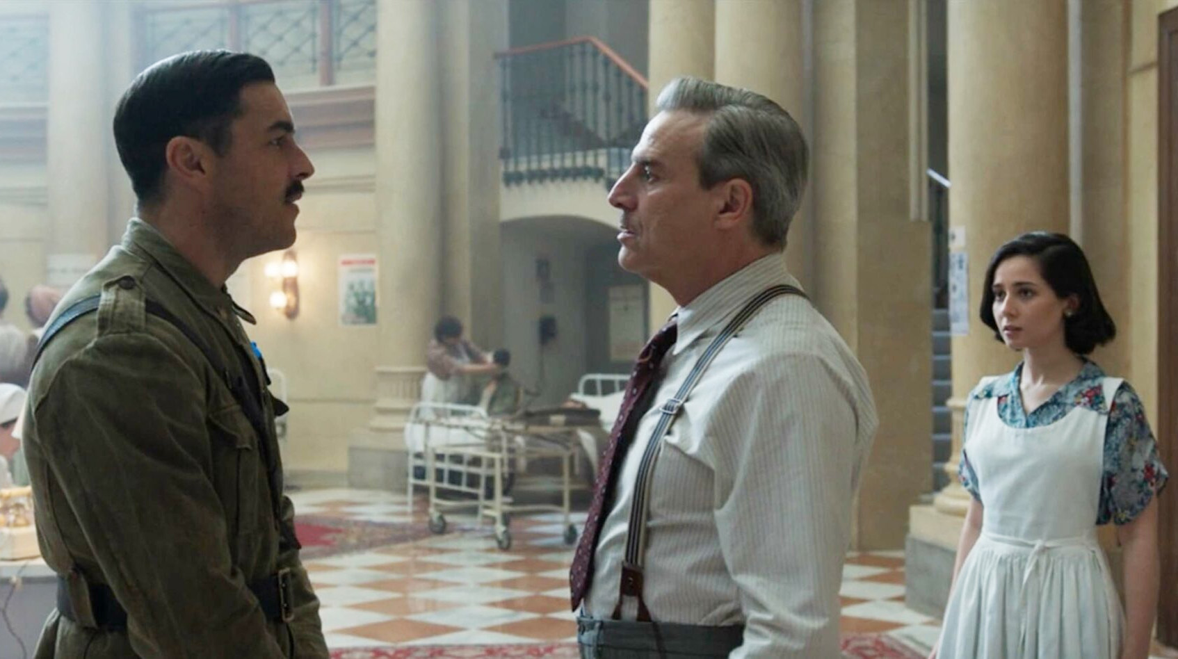 Mario Casas y Alberto San Juan, en "La cena" Mario Casas y Alberto San Juan, en "La cena"