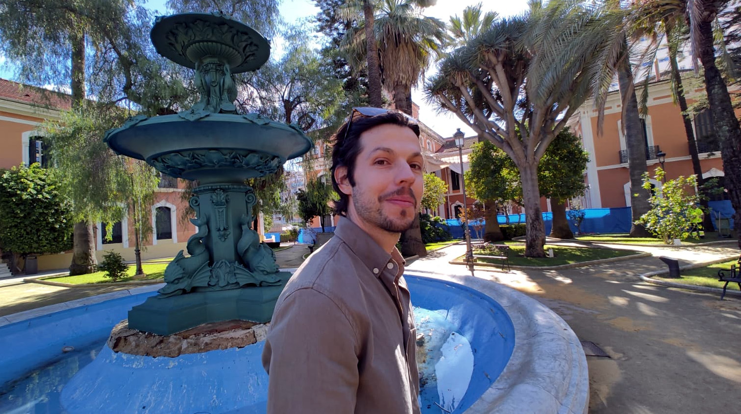 Andrés Delgado, en Huelva 