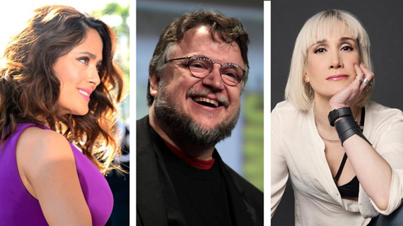 Salma Hayek, Guillermo del Toro e Issa López