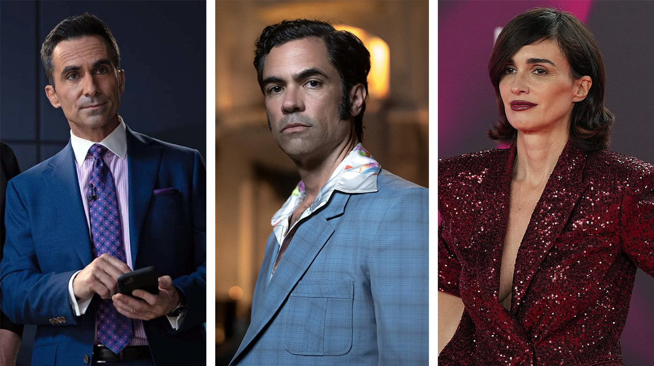 Néstor Carbonell, Danny Pino y Paz Vega 