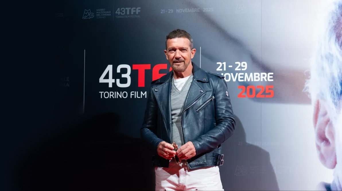 Antonio Banderas, en el Festival de Turín