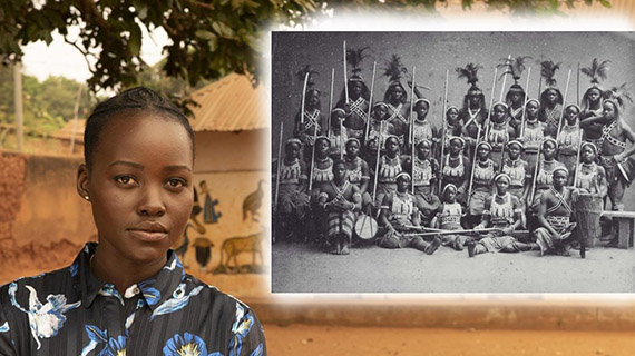 Lupita Nyong’o y las guerreras de Dahomey