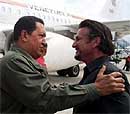 Chávez y Penn, mutua admiración