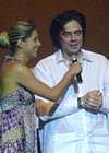 Benicio en la apertura de Cartagena