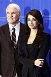 Steve Martin y Aishwarya Rai Bachchan (Reuters)