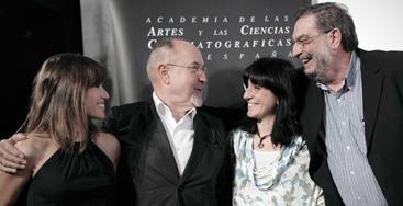 Foto de familia: Etura, Luna, Colell, González Macho