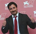 Pablo Larraín, en Venecia (AFP)