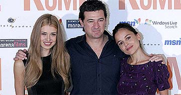 Natasha Yarovenko, Julio Medem y Elena Anaya