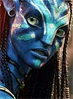 La princesa Neytiri (Zoe Saldaña), en 'Avatar'
