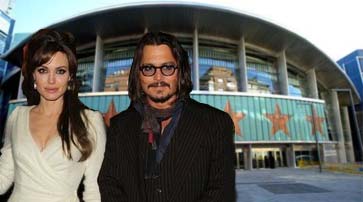 Angelina y Johnny estarán en el Palacio de los Deportes madrileño