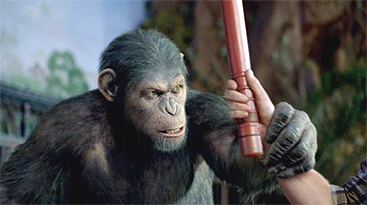 Serkis, como Caesar, en 'El origen del planeta de los simios'