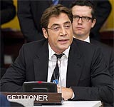 Javier Bardem, este martes en la ONU (EFE)