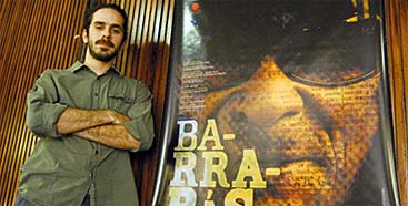 Giuliano Salvatore y el cartel de 'Barrabás'