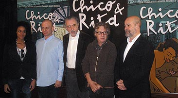 Presentación en Madrid de 'Chico &amp; Rita'