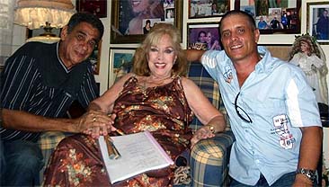 Jorge Losada, Rosita Fornés y Delso Aquino