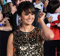 Mía Maestro, en la première de 'Amanecer 1'