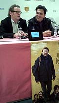Colm Meaney y Toni Bestard Colm Meaney y Toni Bestard
