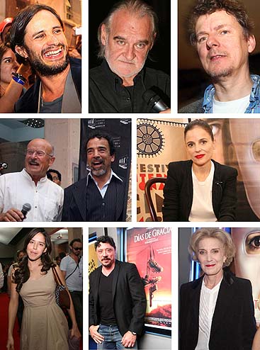 Invitados en Morelia: Gael, Tarr, Gondry, Schlöndorff, Alcázar, Anaya, Talancón, Bardem y Paredes Invitados en Morelia: Gael, Tarr, Gondry, Schlöndorff, Alcázar, Anaya, Talancón, Bardem y Paredes