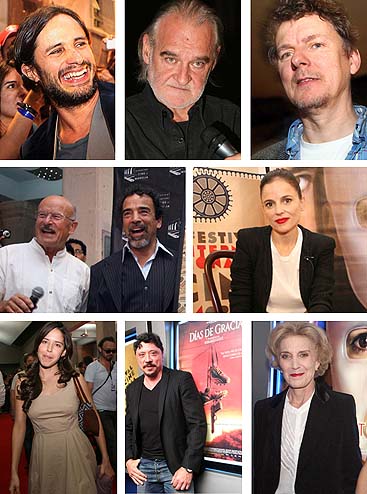 Invitados en Morelia: Gael, Tarr, Gondry, Schlöndorff, Alcázar, Anaya, Talancón, Bardem y Paredes